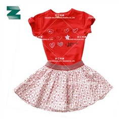 Sgert i Blant Mewn Argraffu Ffabrig Gwehyddu Wedi'i Llosgi